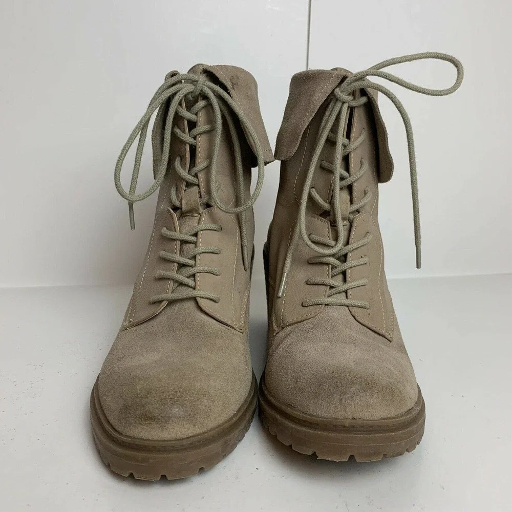 Reaction Rocky Me Leather Heeled Boots - Picture 2 of 8